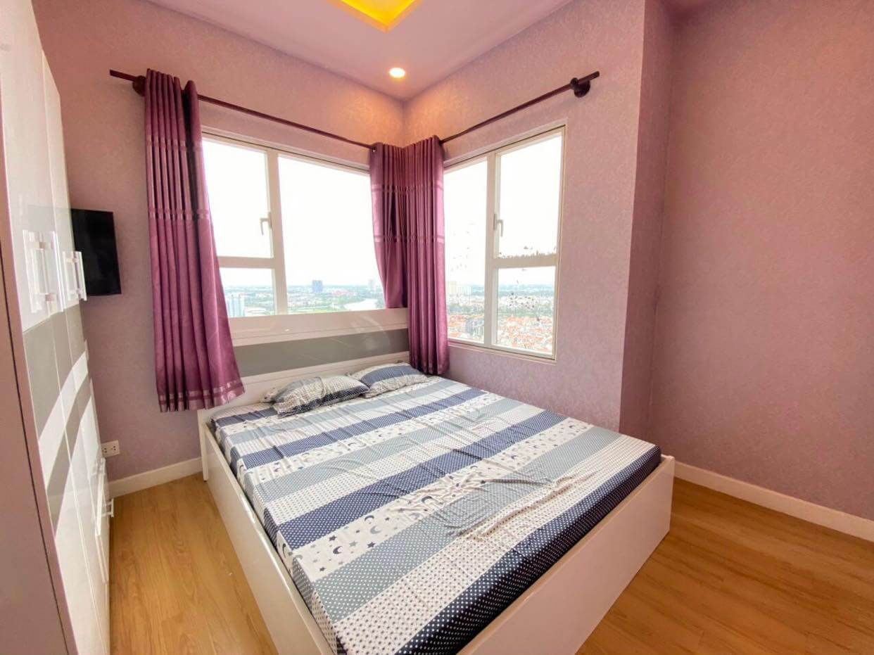 rèm phòng ngủ Sunrise City nâng tầm không gian sống