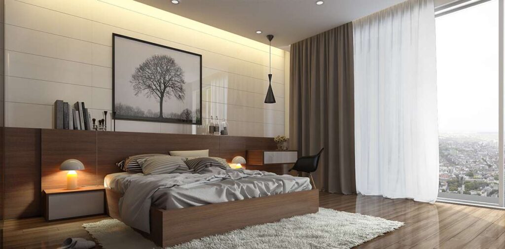 rèm phòng ngủ giảm nóng mùa hè chống nắng cản nhiệt hiệu quả