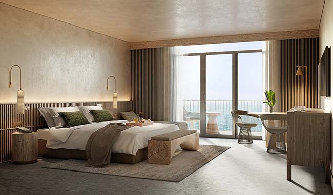 rèm phòng ngủ khách sạn 5 sao sang trọng và đẳng cấp