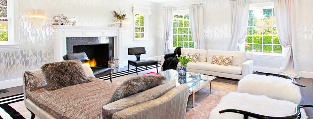 thiết kế rèm âm trần phòng ngủ tối giản và hiện đại