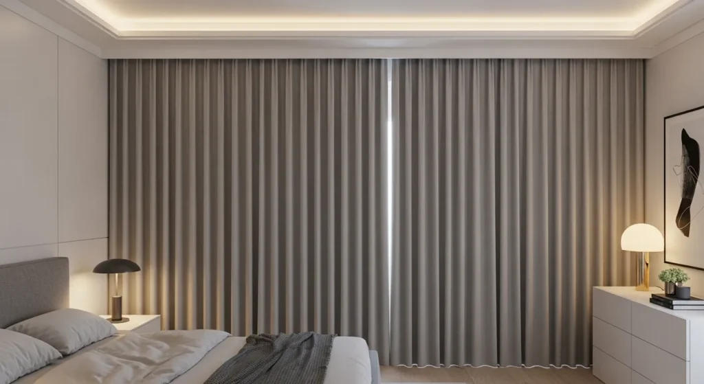 tránh 5 lỗi phổ biến khi lắp rèm cửa phòng ngủ để tăng độ thẩm mỹ