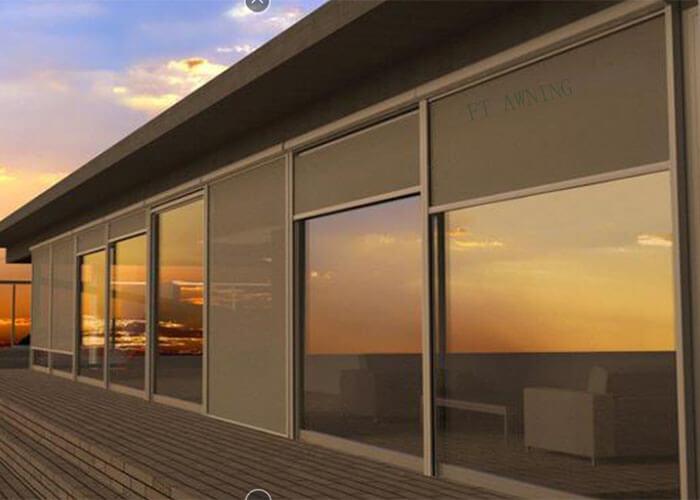 Rèm che nắng ban công chung cư giúp không gian mát hơn