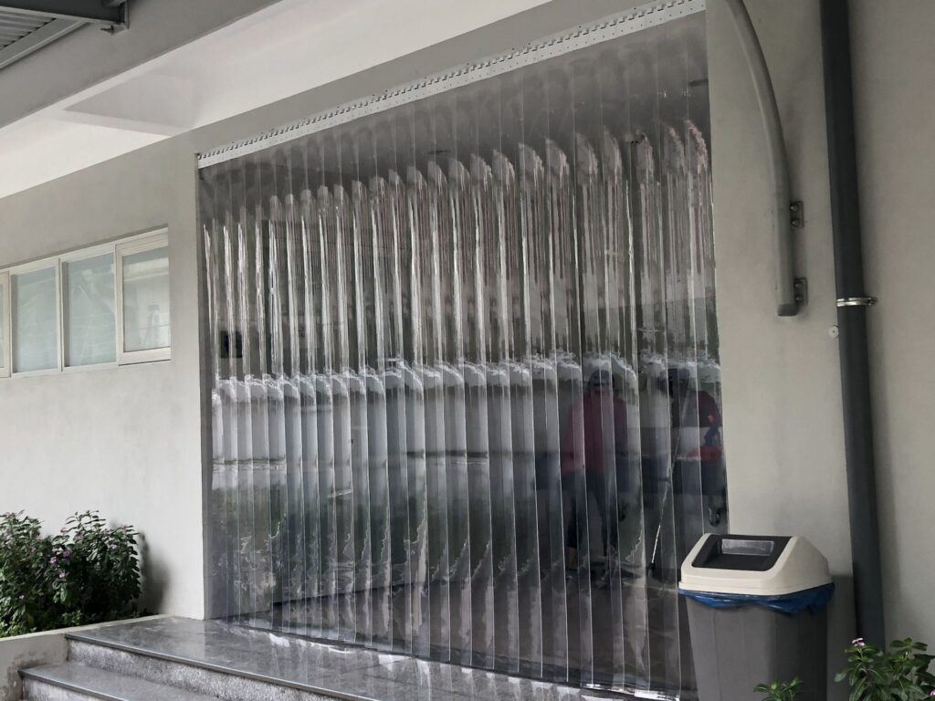 Rèm vải ngăn phòng phân chia không gian nội thất