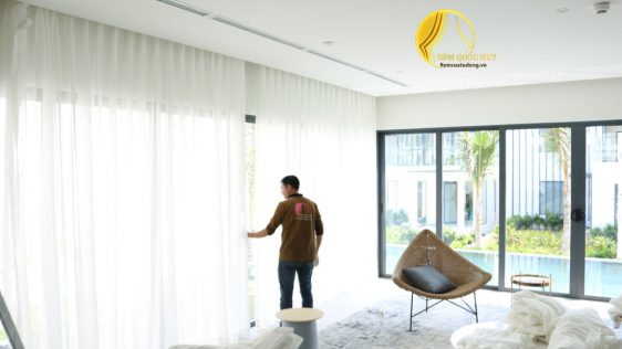 Hệ rèm thông minh kết nối ứng dụng và lịch hẹn giờ